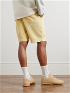 Outerknown - Seventyseven Straight-Leg Organic Cotton-Corduroy Shorts - Yellow