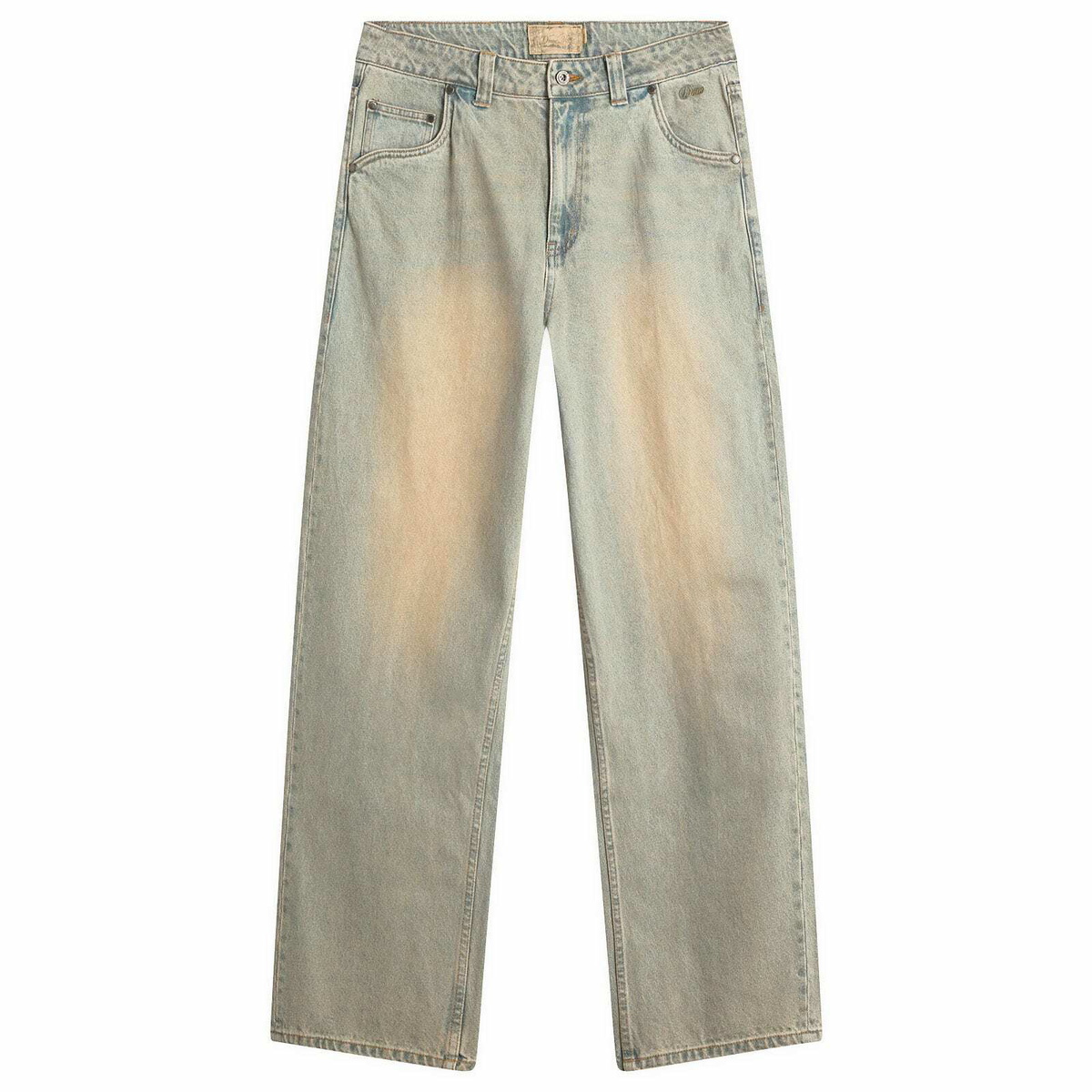 Dime Men's Baggy Denim Pants in Sandblasted Sky Blue