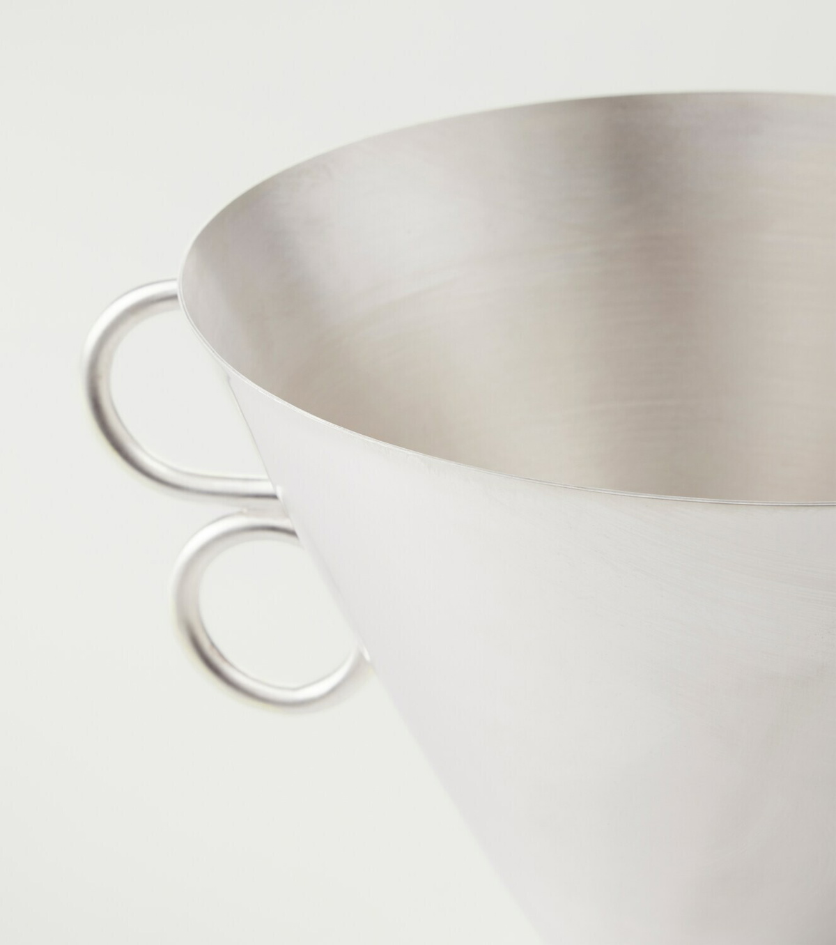 Natalia Criado Vaso silver-plated metal vase