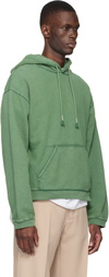 Stockholm (Surfboard) Club Green Logo Hoodie