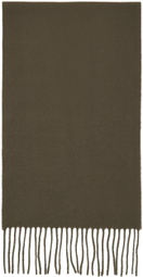 Filippa K Brown Fringed Scarf
