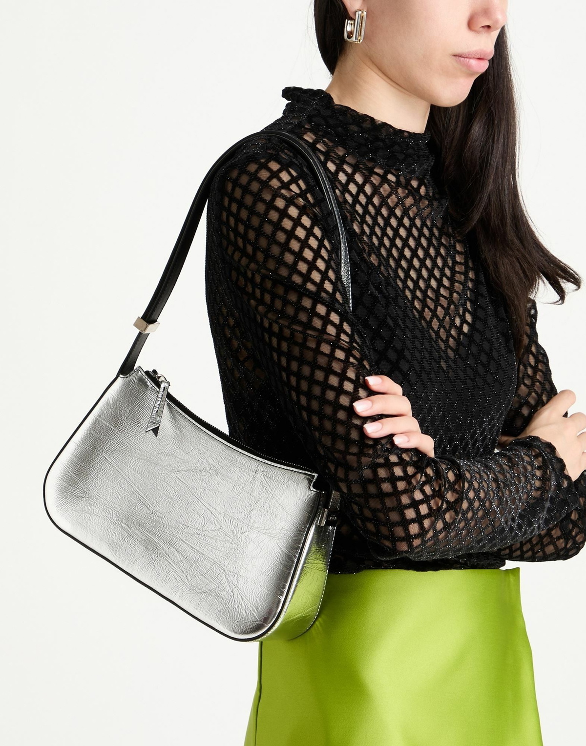 Lanvin Womens Handbag in Silver
