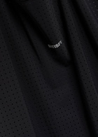 Satisfy Space-o Perforated Stretch-jersey Vest Black