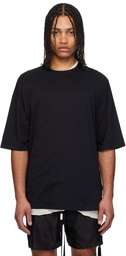 Ann Demeulemeester Black Dieter 'Sunset Bleeding' High-Comfort T-shirt