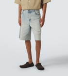 Loewe Anagram denim shorts