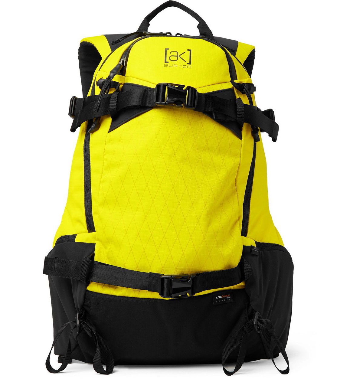 Burton AK Side Country Nylon Backpack Yellow