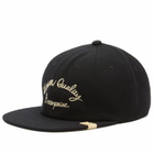 Visvim Men's Excelsior II Cap in Black 