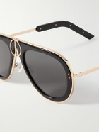 CLEAN WAVES - Inez & Vinoodh Aviator-Style Parley Ocean Plastic® Sunglasses