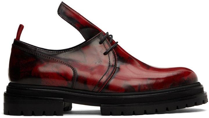Photo: 424 Red Darby Oxfords