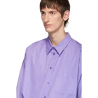 Balenciaga Purple Cocoon Shirt