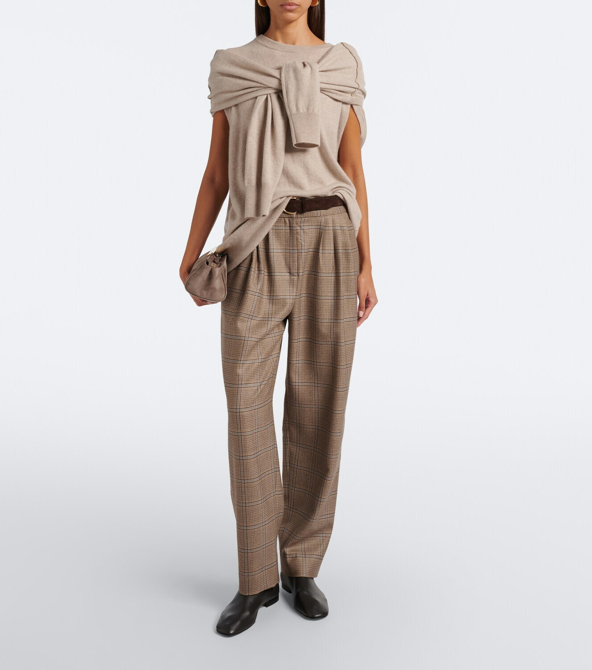 Lisa Yang Othelia caped cashmere sweater