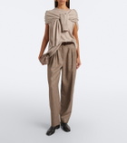 Lisa Yang Othelia caped cashmere sweater