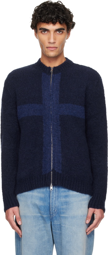 Photo: Paloma Wool Navy Cruz Sweater