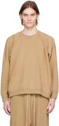 Jan-Jan Van Essche Beige O-Project Crewneck Sweatshirt