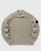 Stone Island Knitwear Stitch In Pure Wool Brown - Mens - Pullovers