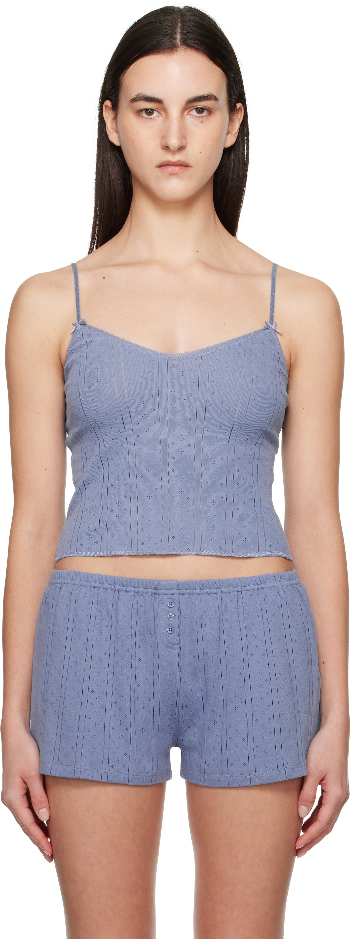 Cou Cou Blue 'The Long' Camisole