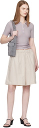Baserange Beige Claude Shorts