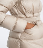 Moncler Boed shearling-trimmed down jacket