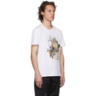 Alexander McQueen White Patchwork Skull T-Shirt