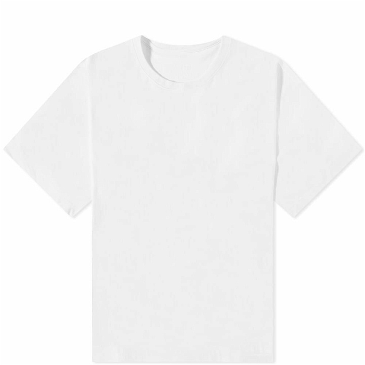 Photo: Homme Plissé Issey Miyake Men's Release Basic T-Shirt in White