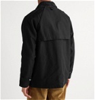 Folk - Alber Fleece-Trimmed Cotton Jacket - Black