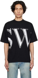 Saintwoods Black Charlie T-Shirt