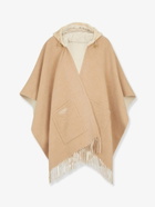 Fendi Poncho Beige Womens Cape