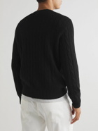 Polo Ralph Lauren - Cable-Knit Cashmere Sweater - Black