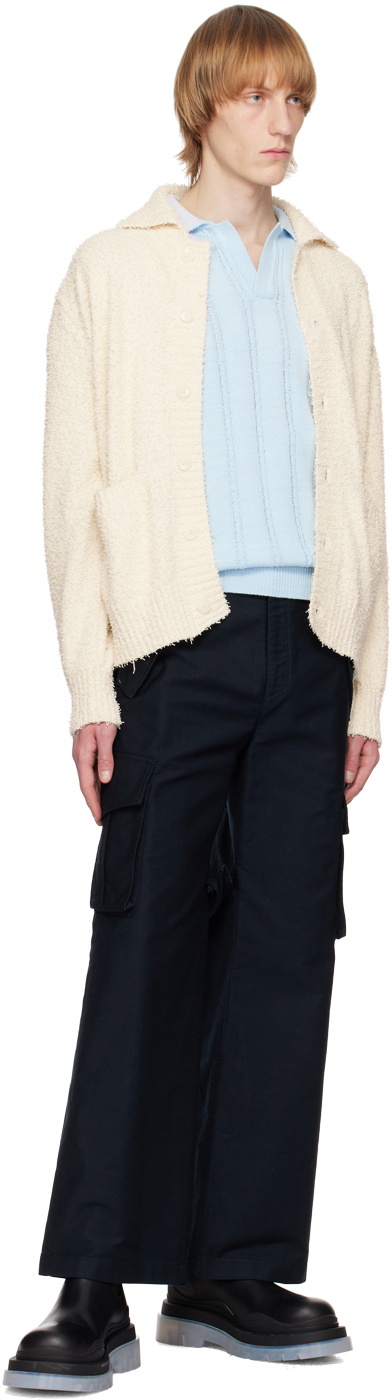 System Navy Tab Cargo Pants