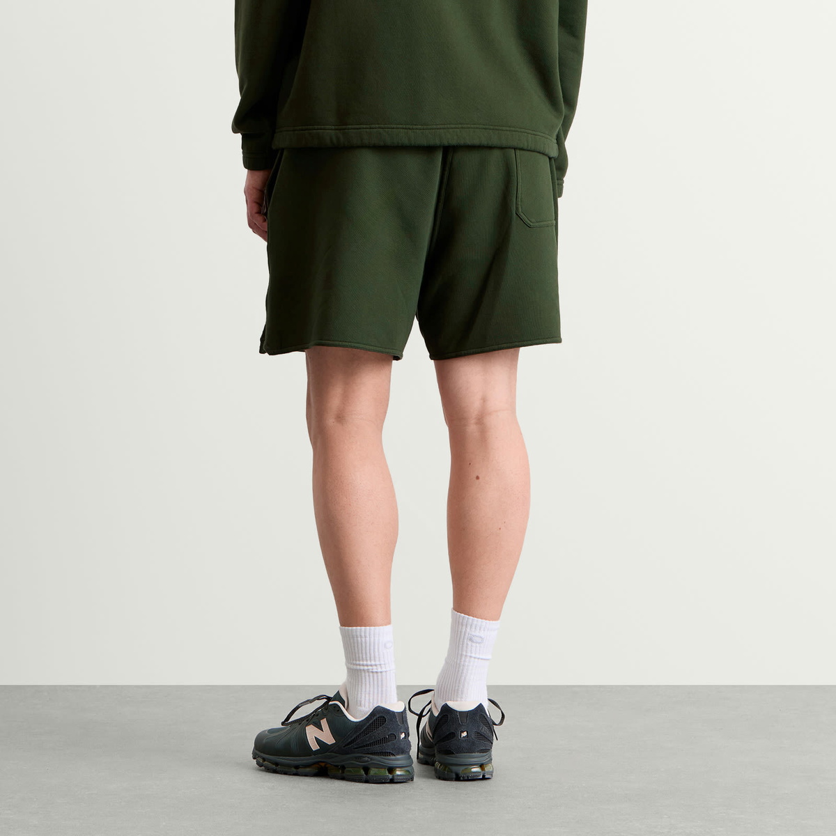 Stone Island Men's x New Balance Shorts in Juniper