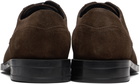 BOSS Brown Suede Derbys
