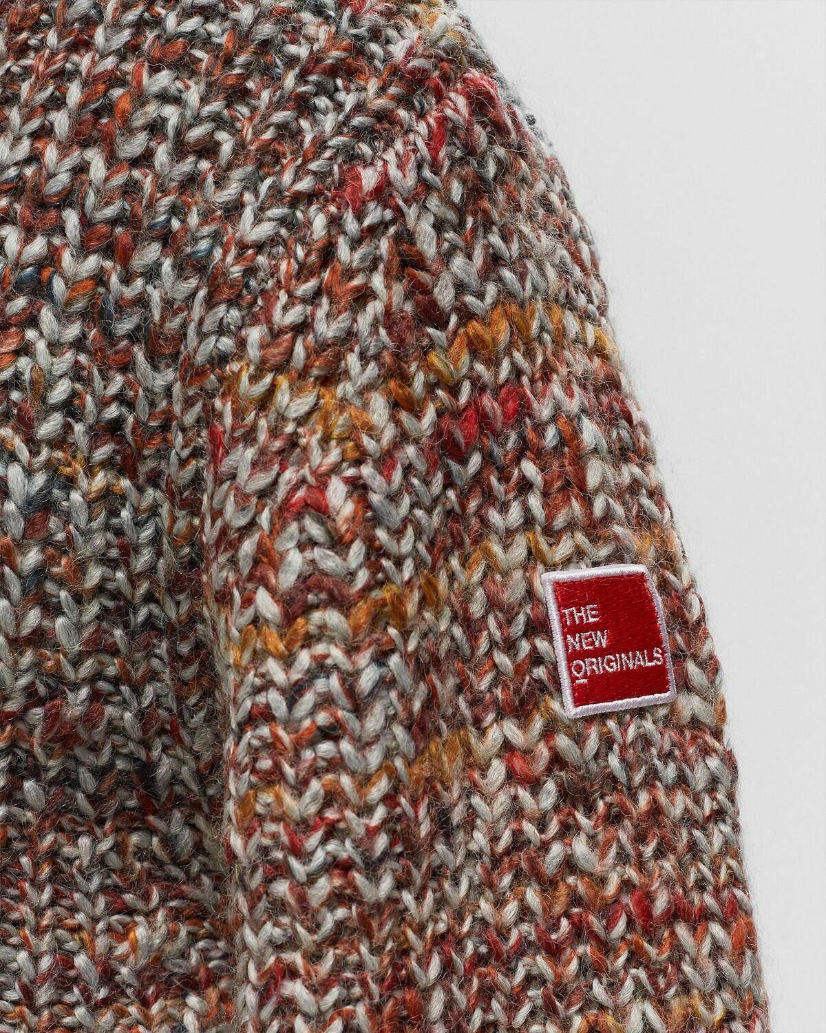 The New Originals Fisherman Rib Knit Crewneck Multi Pullovers