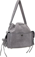 Acne Studios Gray Multipocket Bucket Bag