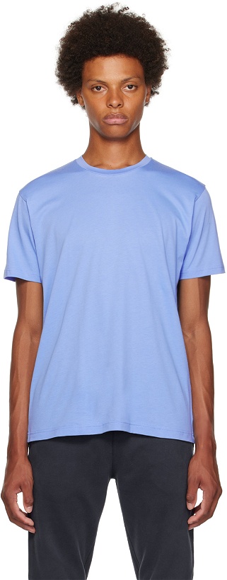 Photo: Sunspel Blue Riviera T-Shirt