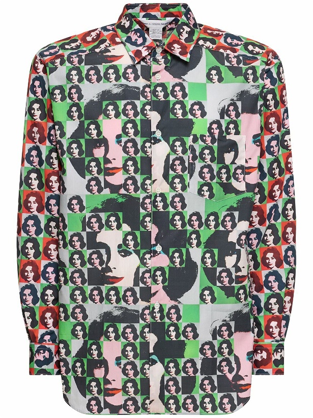 Photo: COMME DES GARÇONS SHIRT Andy Warhol Cotton Poplin Shirt
