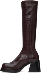 Miista Burgundy Hedy Boots