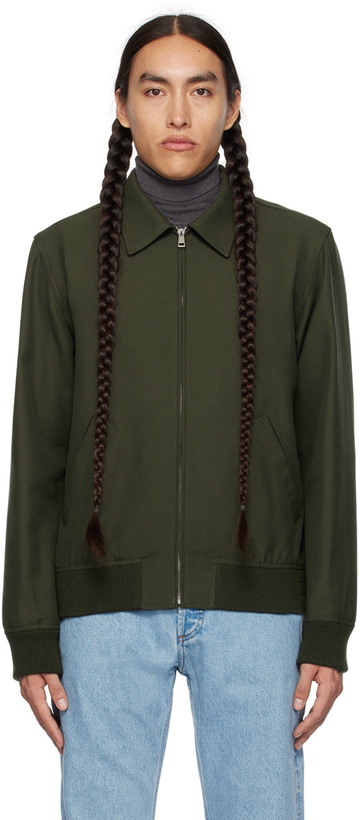 Photo: A.P.C. Green Sutherland Brodé Jacket