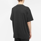 MM6 Maison Margiela Men's Chest Logo T-Shirt in Black