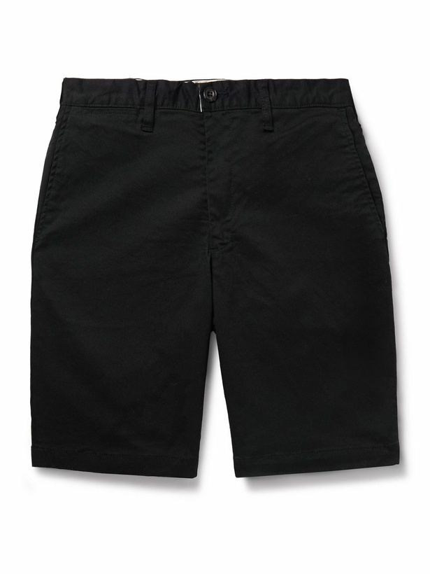 Photo: Beams Plus - Ivy Slim-Fit Cotton-Blend Twill Shorts - Blue