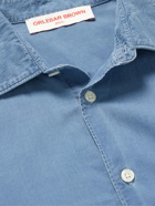 Orlebar Brown - Giles Slim-Fit Denim Shirt - Blue
