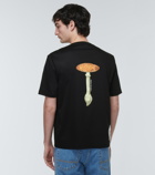 Lanvin - Embroidered cotton T-shirt