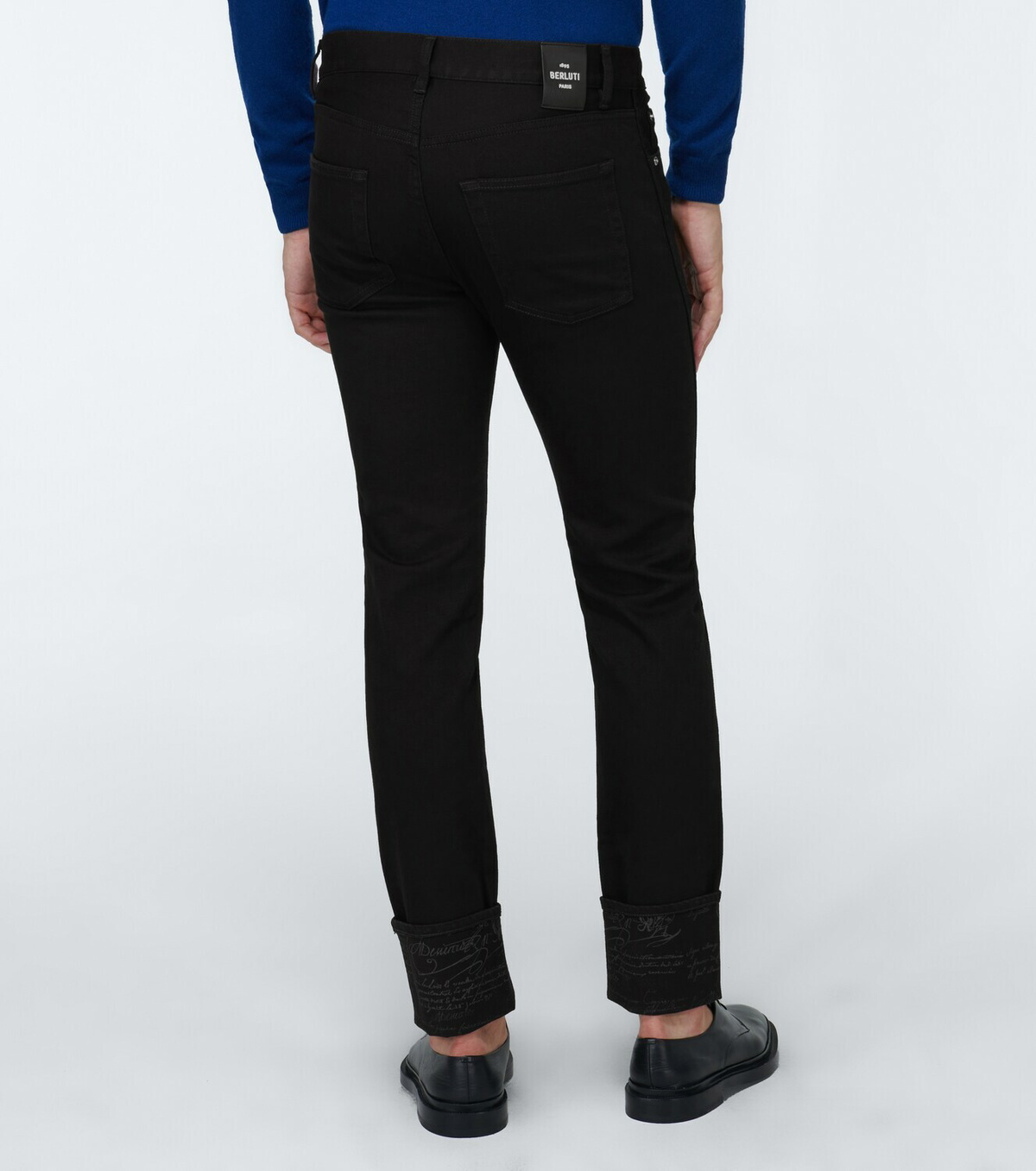 Berluti Classic five-pocket Scritto jeans