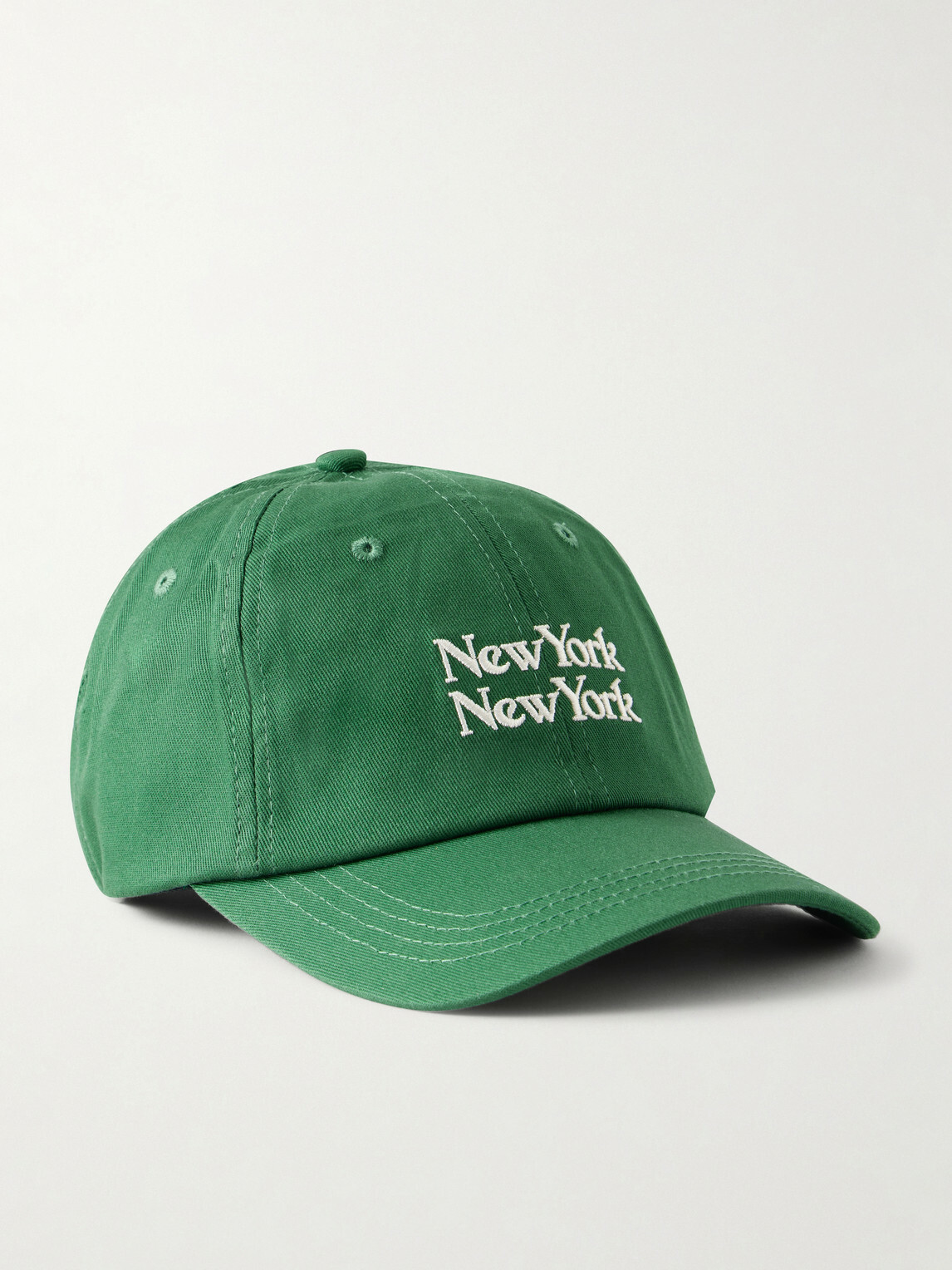 Corridor - NY NY Embroidered Cotton-Twill Baseball Cap