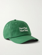 Corridor - NY NY Embroidered Cotton-Twill Baseball Cap