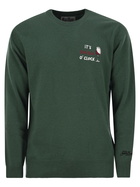 MC2 Saint Barth Its Wine O Clock Wool And Cashmere Blend Sweater