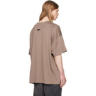Fear of God Tan Cotton Rayon T-shirt