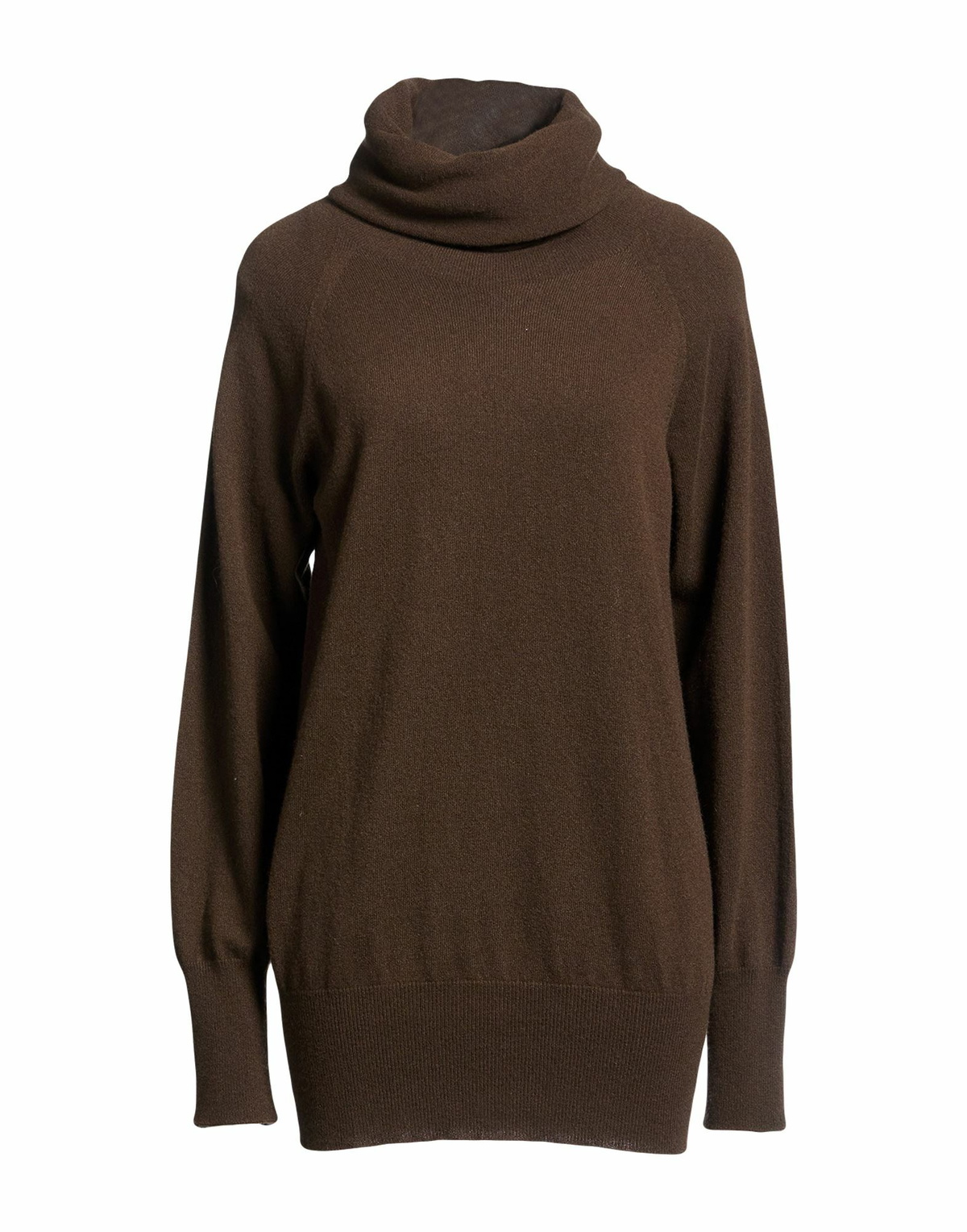 Malo Womens Turtleneck Dark in Brown