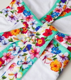 Dolce&Gabbana Casa Floral cotton terry bathrobe