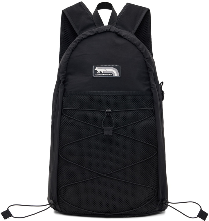 Photo: Maison Kitsuné Black Flash Fox Backpack