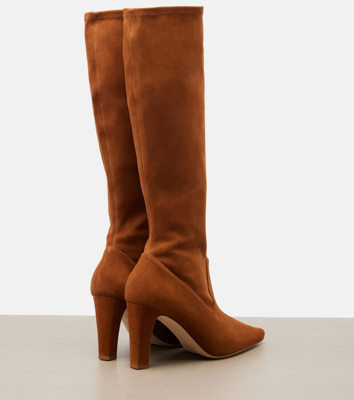 Manolo Blahnik Pavisco suede knee-high boots